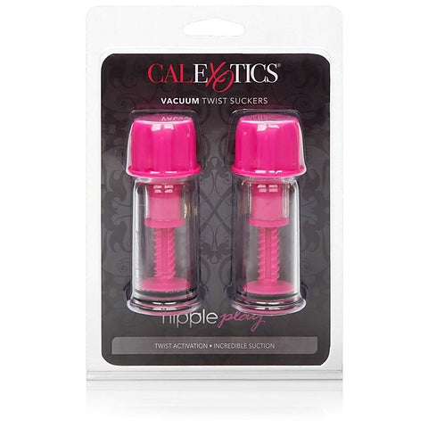 Nipple Play Vacuum Twist Suckers by California Exotics