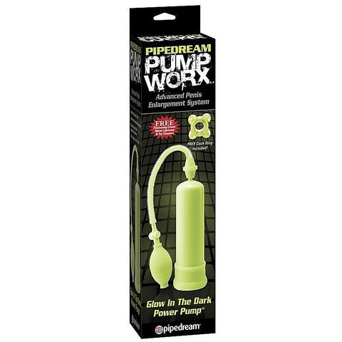 Pump Worx Glow In The Dark Power Penis Pump