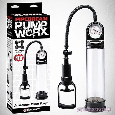 Pump Worx Vibrating Sure-Grip Penis Enlargement Pump