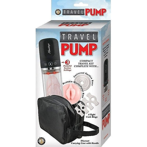 Travel Pump Kit Clear Genital Enlarger by Nasstoys