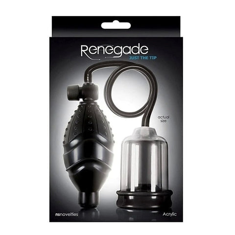 Renegade Just The Tip Clear Pump by NS Novelties