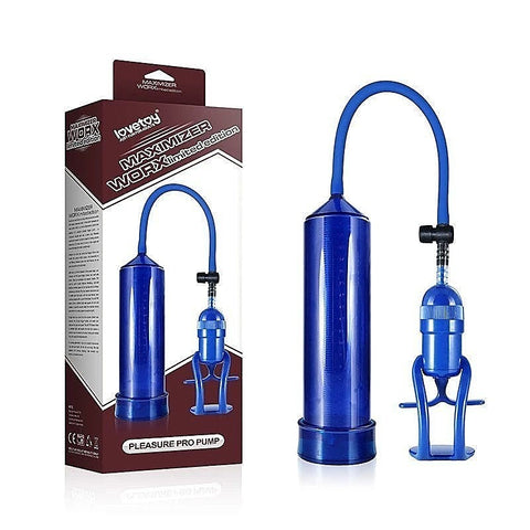 Pleasure Pro Pump Blue by Lovetoy