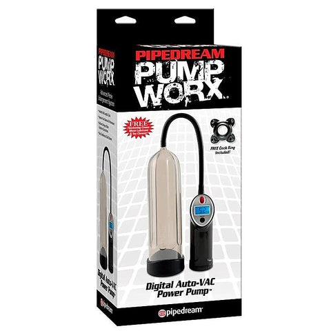 Pump Worx Digital AutoVac Power Male Penis Pump