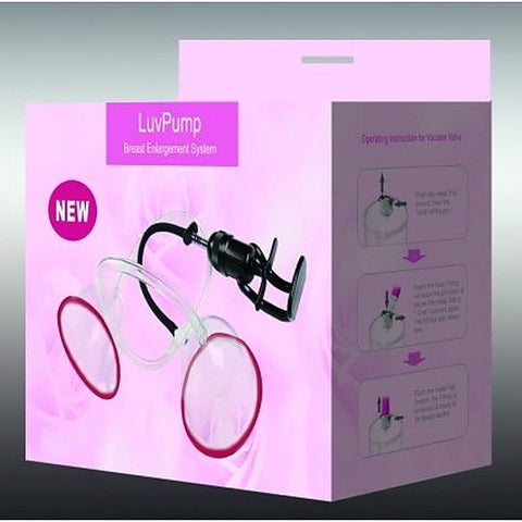 LuvPump Breast Enlargement System by Shots Toys