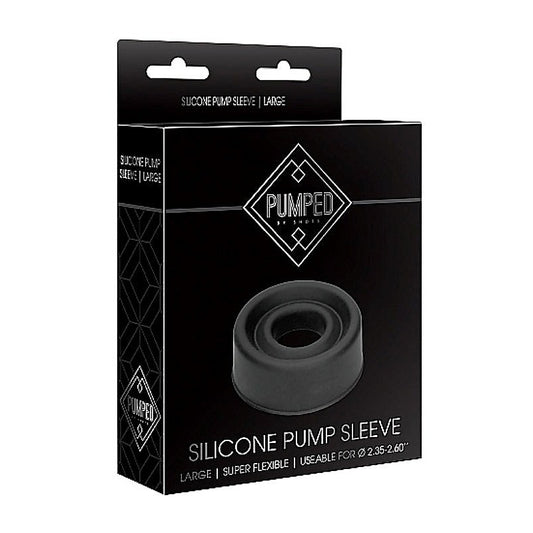 Pumped Silicone Pump Sleeve by Shots Toys