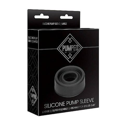 Pumped Silicone Pump Sleeve by Shots Toys