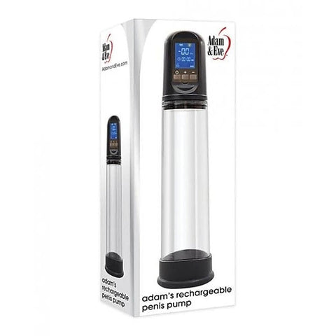 Adam's Smart Rechargeable Penis Pump by Adam & Eve Sextoys