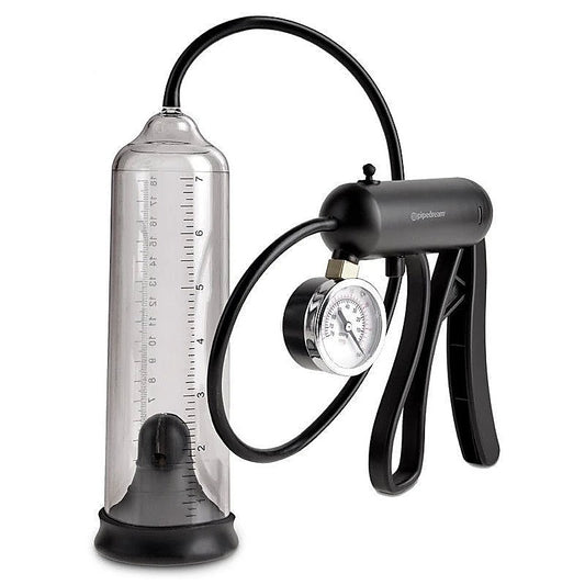 Pump Worx Pro-Gauge Power Penis Pump by Pipedream
