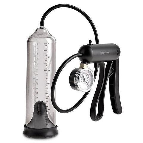 Pump Worx Pro-Gauge Power Penis Pump by Pipedream