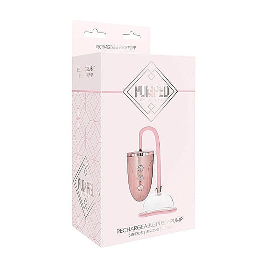 Pumped Rechargeable Pussy Pump by Shots Toys