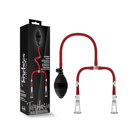 Temptasia Nipple Squeeze Pump System by Blush Novelties