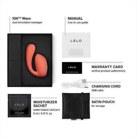 Ida Rotating and Vibrating Couples Massager by Lelo
