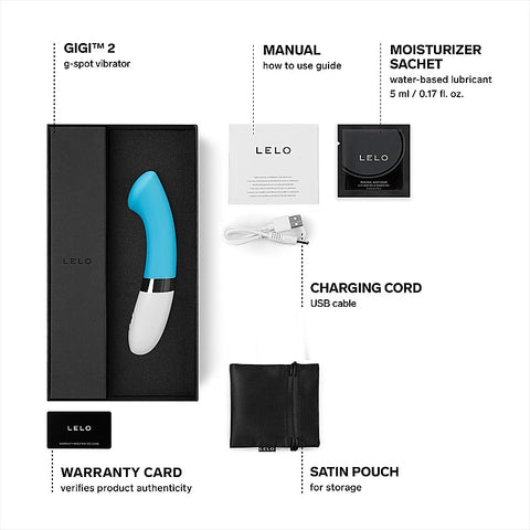 Gigi 2 Rechargeable G Spot Vibrator by Lelo