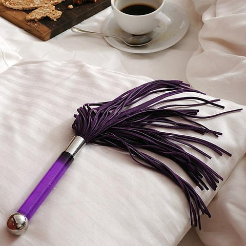 Sensua Suede Bondage Play Whip by Lelo