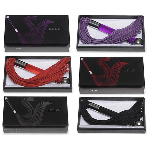 Sensua Suede Bondage Play Whip by Lelo