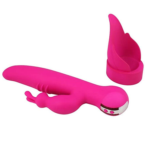 Swan Adore Beauty Dual Stimulation Vibrator by BMS Factory