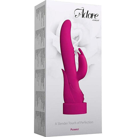 Swan Adore Power Luxury Rabbit Vibrator by BMS Factory