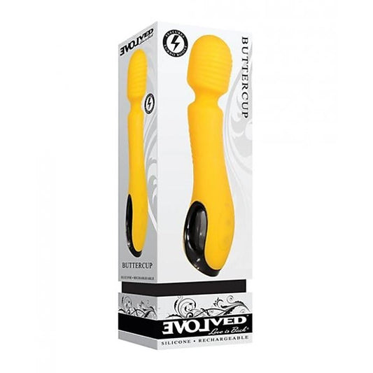 Buttercup Rechargeable Pleasure Wand by Evolved
