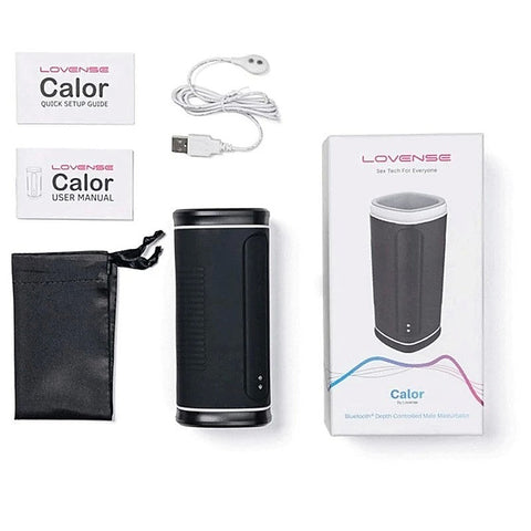 Calor Bluetooth Control Male Masturbator by Lovense