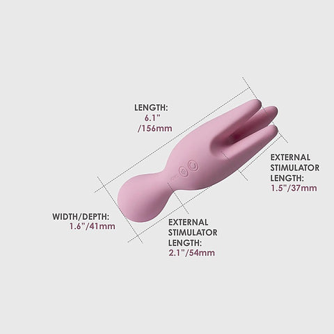 Nymph Multi Functions Foreplay Clitoral Vibrator by Svakom