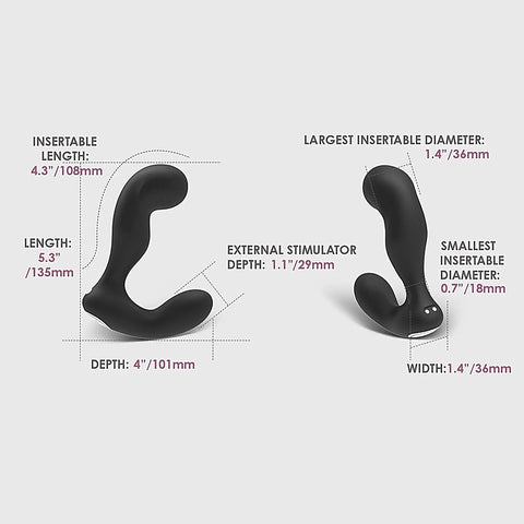 Iker App Controlled Vibrating Prostate Massager by Svakom