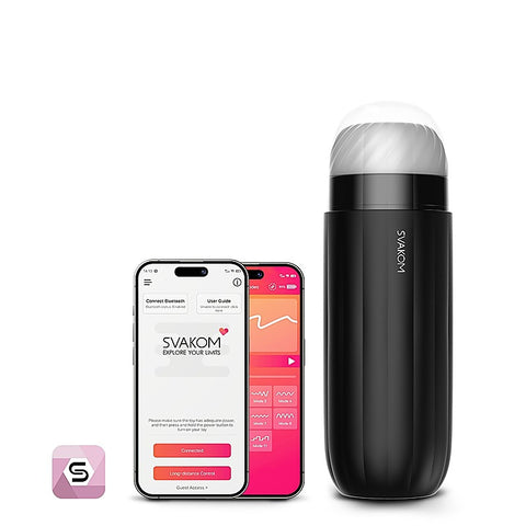 Sam Neo Suction and Vibration Mens Masturbator by Svakom