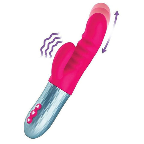 Essenza Thrusting Rabbit Vibrator by FemmeFunn