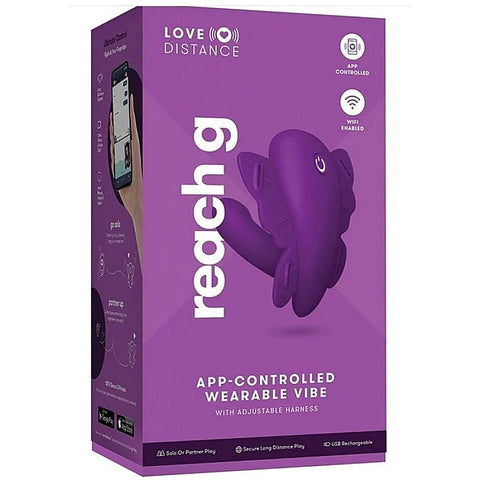 Love Distance Reach G App-Controlled Wearable Vibe