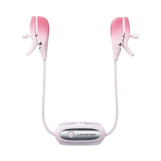Gemini App Controlled Vibrating Nipple Clamps by Lovense