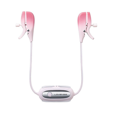 Gemini App Controlled Vibrating Nipple Clamps by Lovense