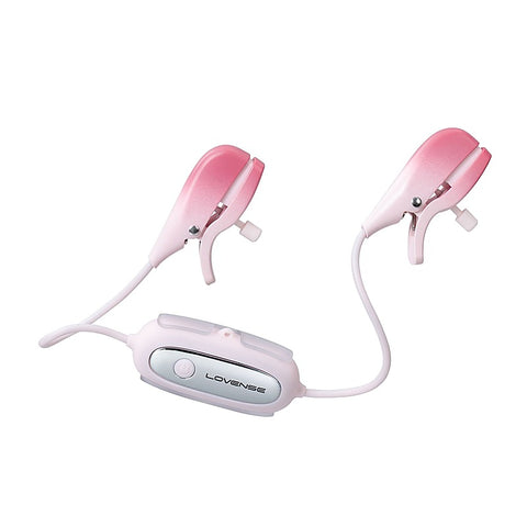 Gemini App Controlled Vibrating Nipple Clamps by Lovense