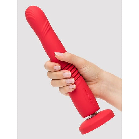 Gravity App Control Vibrating And Thrusting Dildo By Lovense