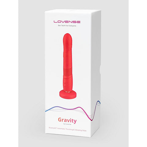 Gravity App Control Vibrating And Thrusting Dildo By Lovense