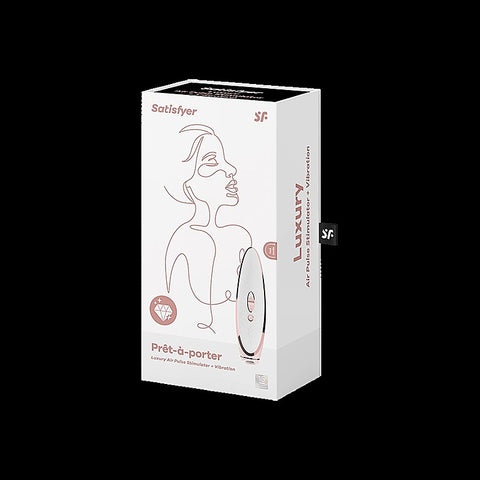 Prêt-à-Porter Luxury Silicone Clitoral Massager by Satisfyer