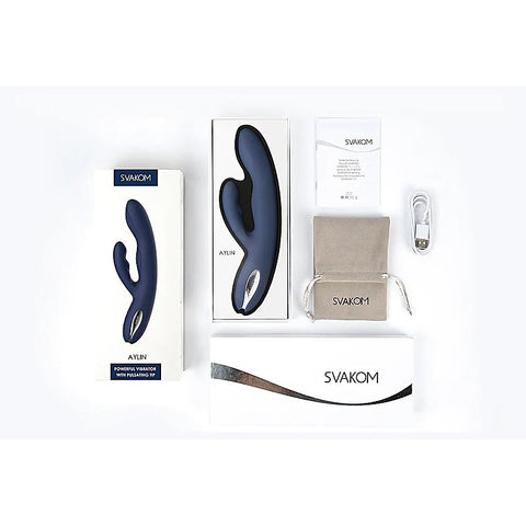 Aylin Pulsating Dual Headed Rabbit Vibrator by Svakom