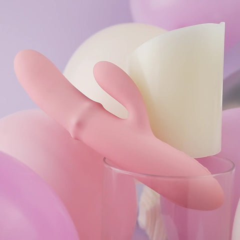Mora Neo Rabbit Vibrator With Thrusting Beads by Svakom