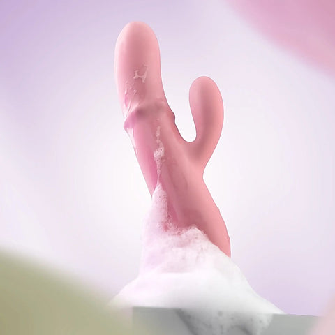 Mora Neo Rabbit Vibrator With Thrusting Beads by Svakom