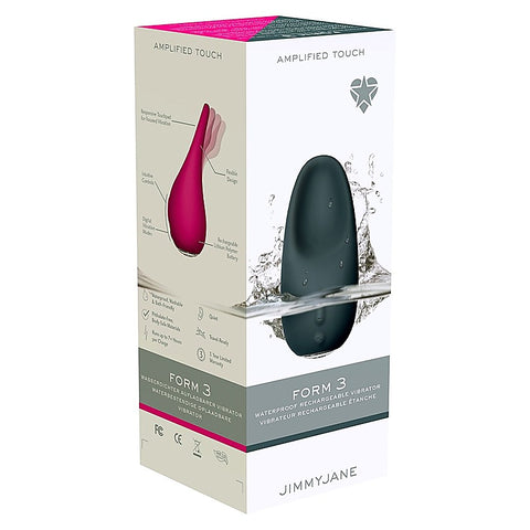 Form 3 Waterproof Rechargeable Vibrator by JimmyJane