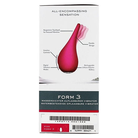 Form 3 Waterproof Rechargeable Vibrator by JimmyJane