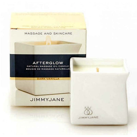 Jimmyjane Afterglow Natural Massage Oil Candle