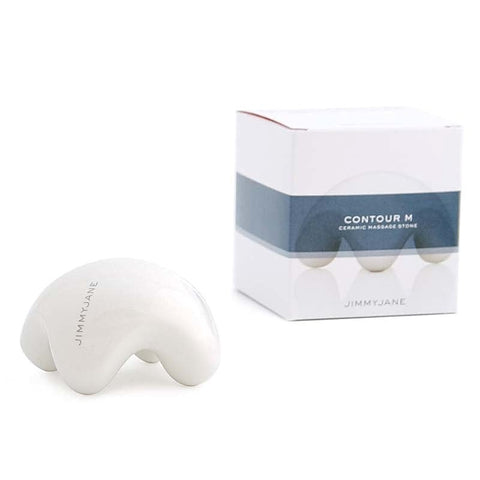 Contour M Ceramic Massage Stone by Jimmyjane