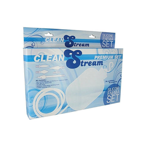 CleanStream Silicone Enema Set by XR Brands