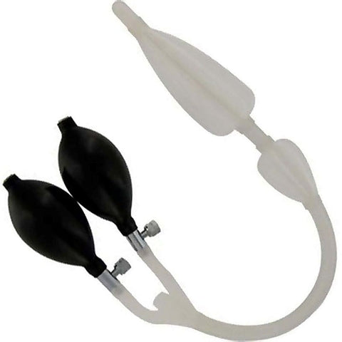 CleanStream Silicone Double Bulb Nozzle by XR Brands