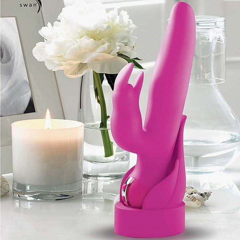 Swan Adore Elegance Dual-Stimulation Rabbit by BMS Factory