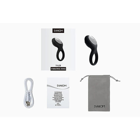 Tyler Vibrating Cock Ring by Svakom