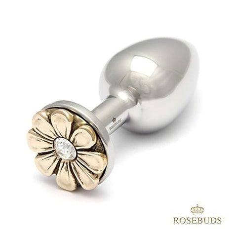Rosebuds Luxe Daisy Clear by Rosebuds Jewelry