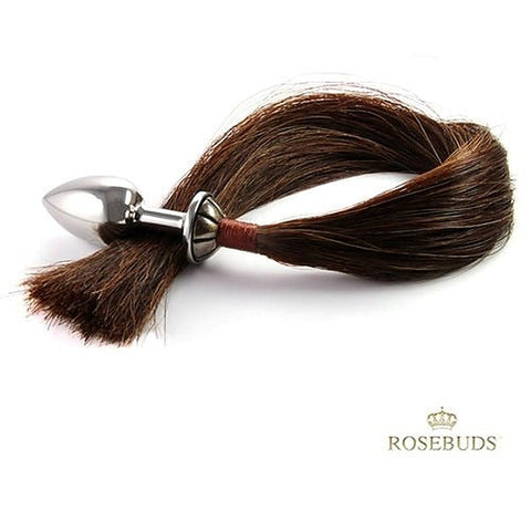 Tailbud M Natural Horse Hair by Rosebuds Jewelry
