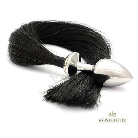 Tailbud M Natural Horse Hair by Rosebuds Jewelry