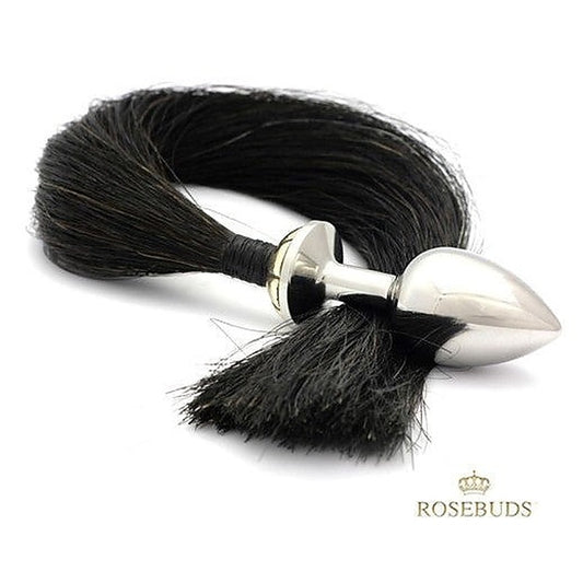 Tailbud XL Natural Horse Hair by Rosebuds Jewelry