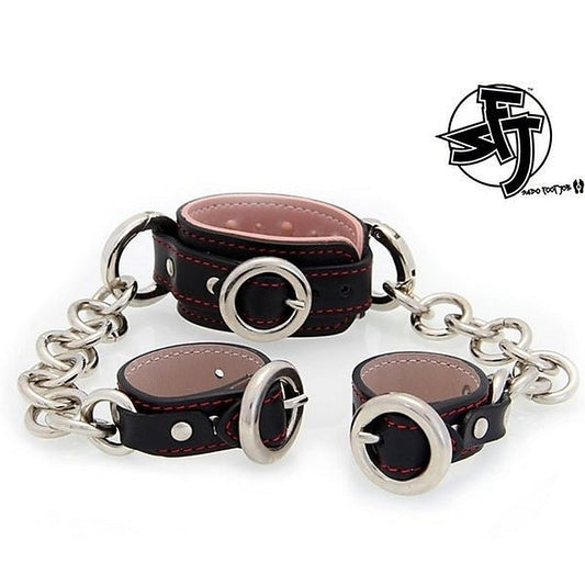 Sado Foot Job Cockring With Chains by Rosebuds Jewelry